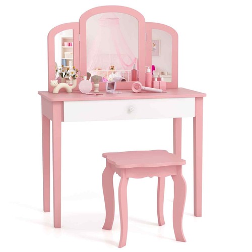 Chic kids vanity table - kids,
