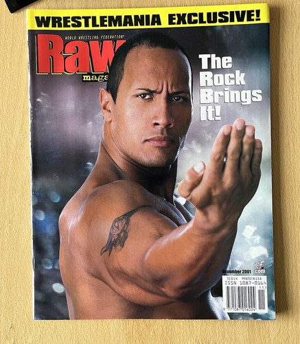 Wwe raw magazine november - magazine,
