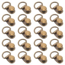 20 Pcs Metal Shoelace Hooks Boot Eyelet Repair Kit Alloy with Lock Accessories