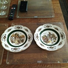 Decorative Plates Set Of Two.By Ascot.