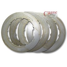 BSA Plain Clutch Plates Set Of 4 57-2725 BSA C15 B25 B40 B44 B50, Triumph TR25