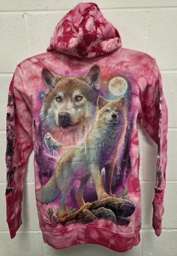 Tie dye hoodie zip - dye,