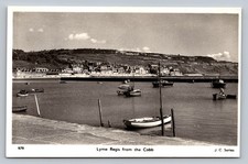 POSTCARD - LYME REGIS FROM THE