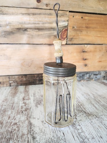 Antique wire hand - antique, mixer