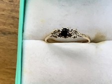 Diamond & Sapphire 9 Carat