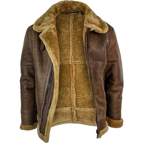 Men brown raf shearling - brown,