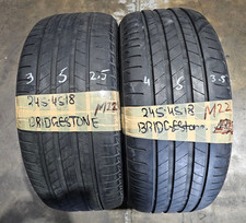 2x 245/45 R18  Bridgestone