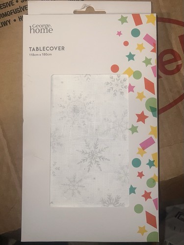 George asda snowflake table - snowflake,