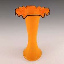 Czech Art Deco Vintage Orange