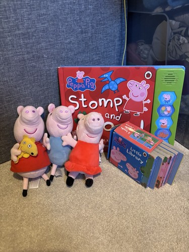 Peppa pig george soft toy - peppa,