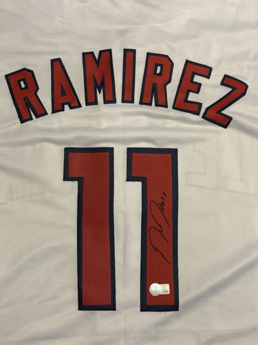 Jose ramirez signed jersey - ramirez,