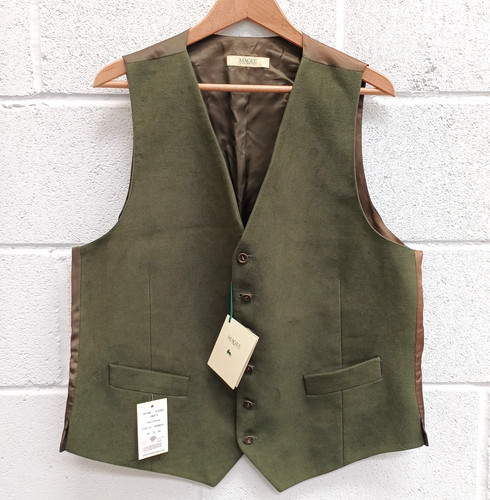 Magee moleskin waistcoat mens - moleskin,