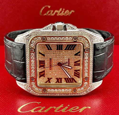 Cartier santos 100 - xl, mens