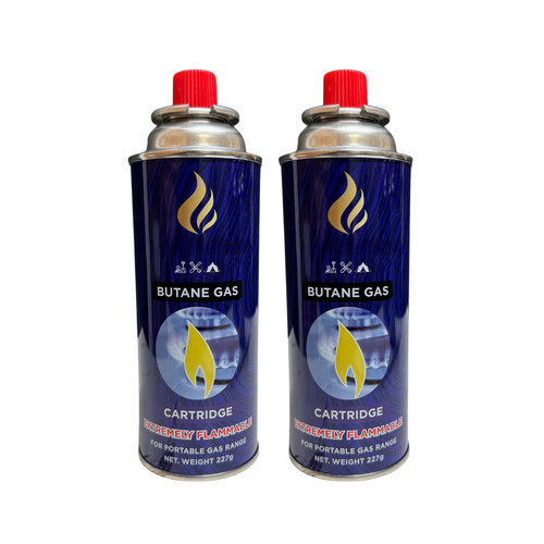 Butane gas bottles - butane, canisters
