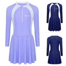 Kids Girls Swim Dress Beach