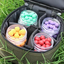 Glug Pot Bag Boilie Pop up Bait Holdall Carp Fishing Tackle Accessory Case 