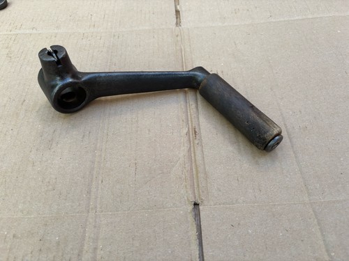 Vintage starting crank handle - crank,