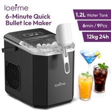 Portable Ice Maker w/ Ice