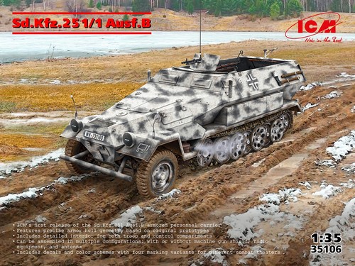 Icm 35106 kfz - 35106, ausf.b