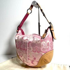 Vintage Coach Y2K Hobo Pink