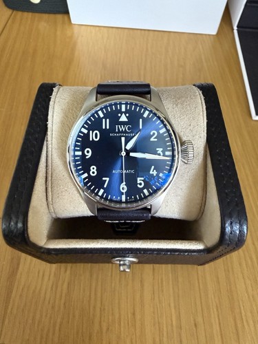 Iwc big pilot watch blue - big,