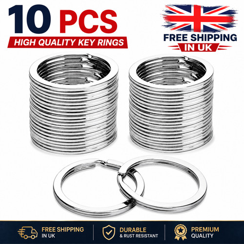 10pcs stainless steel split - 10pcs,