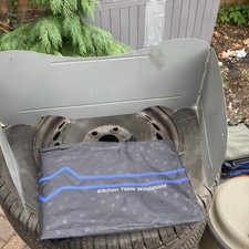 Lightweight Wind Protection For Camping Stove- Outwell Kitchen Table Windshield