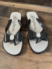 New Brighton Flip Flops Black