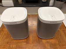 Pair Of Sonos Play:1 Smart Wireless Speakers