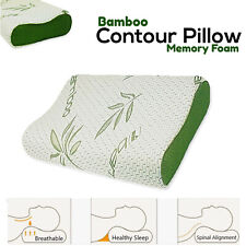 Contoor Pillows Bamboo Memory Foam Anti Snore Orthopaedic Head Neck Back Support