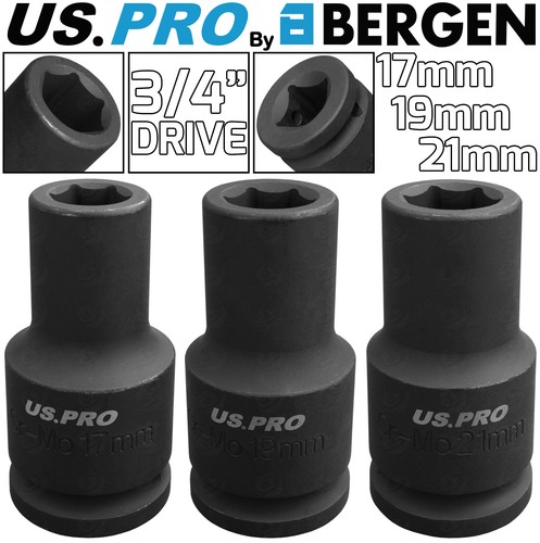Bergen 17mm 19mm 21mm - 3/4", dr