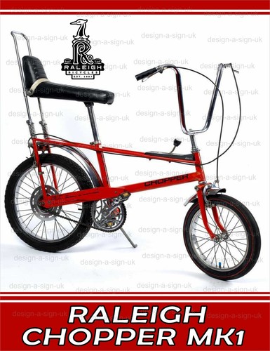 Raleigh chopper 331 sign - chopper, #331