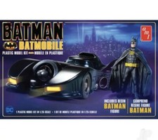 AMT1107M 1989 Batmobile & Resin Batman Figure 1/25 Model Kit MISB Last One!