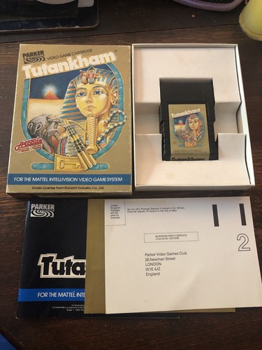 Mattel intellivision tutankham - mattel,