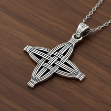 Brigid Cross Pendant Necklace