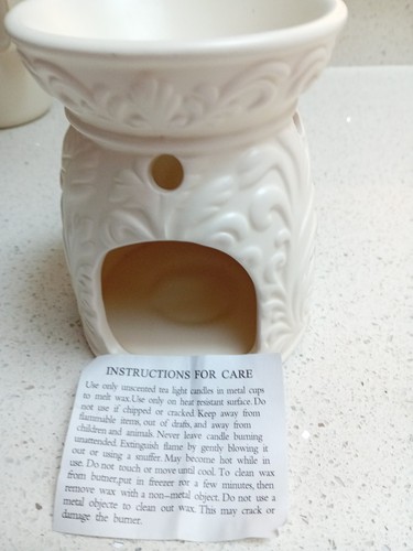 Yankee candle wax melt burner - wax,