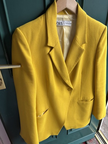 Zara mustard yellow - mustard/yellow, blazer