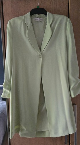Pale green trouser suit - , with