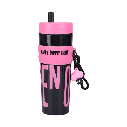 Plastic straw tumbler - straw,