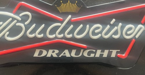 Vintage budweiser light up - vintage,
