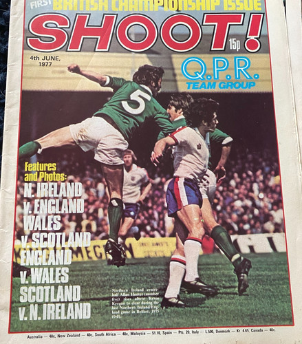 Shoot magazine 1977 qpr - shoot,