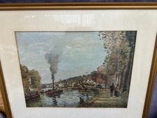 Huge framed vintage - framed, camille