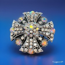 Vintage Sparkling Dome Cross