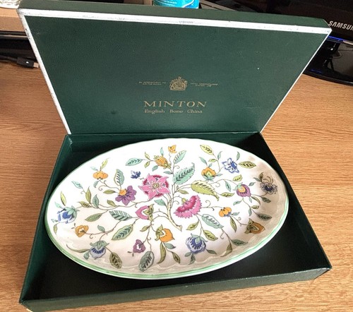 Minton haddon hall floral - haddon, bone