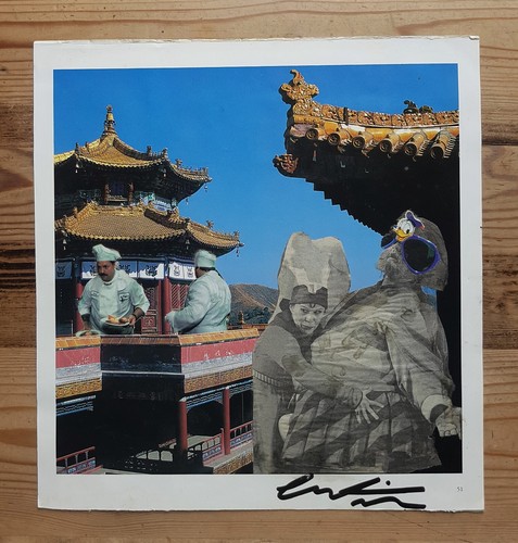 Cartrain original collage - original,