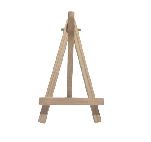 Mini wooden easel 15cm high - mini, x