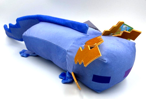 Axolotl blue plush toy - toy, from