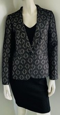 Monsoon Black & Gold Jacquard