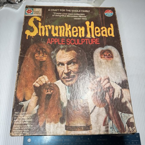 Vtg 1975 shrunken head - 1975,
