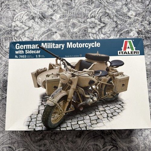 Italeri bmw r75 bike sidecar - bike, &
